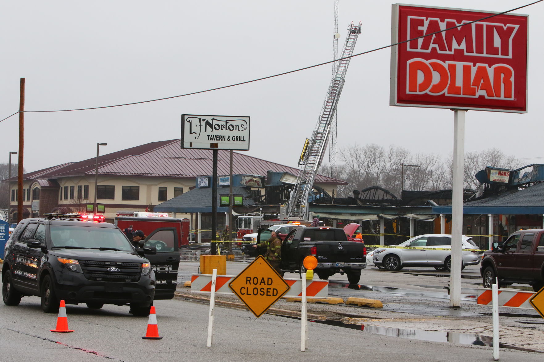 Lake Station Fire